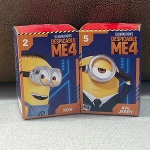 2024 McDonalds Happy Meal Toys - Despicable Me 4 - Ron & Avl Jerry